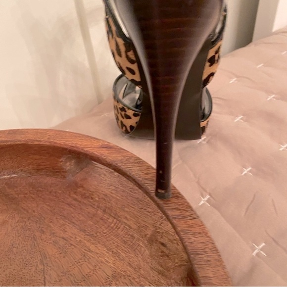 Calvin Klein Prive Pony Hair Heels - Picture 9 of 11